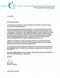 TDSB Letter about report cards